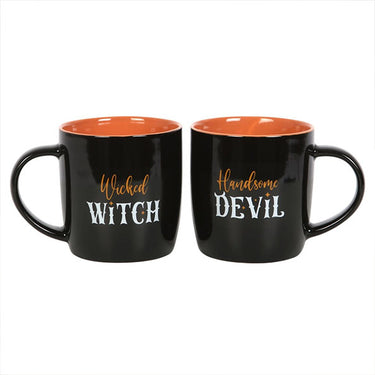 Wicked Witch/Handsome Devil Mug Set